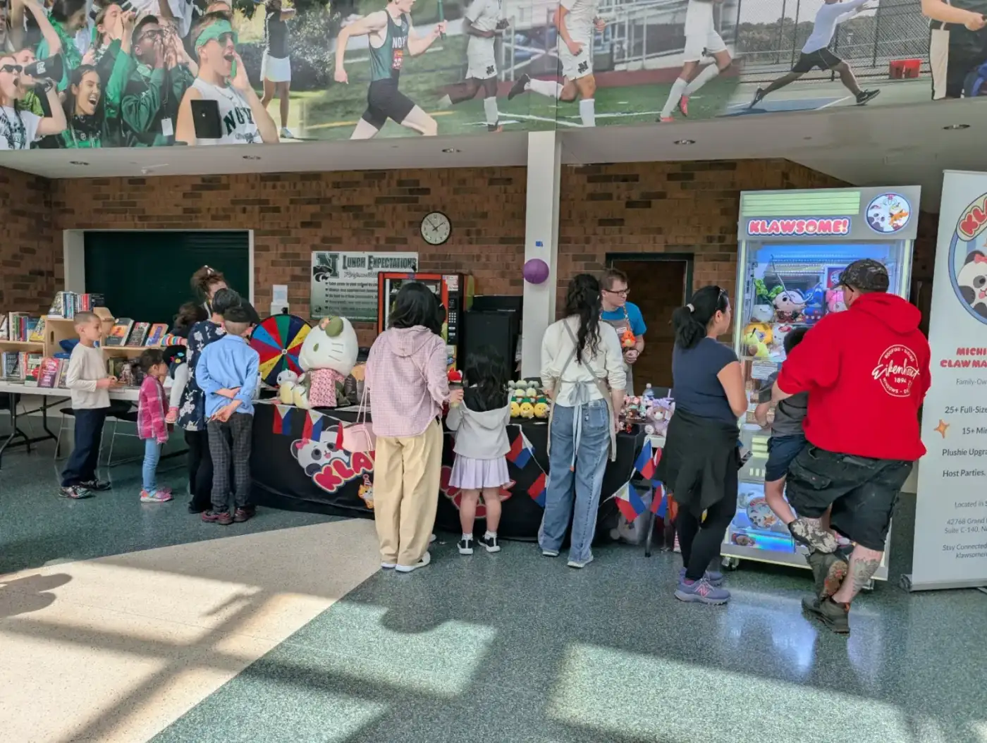 Klawsome booth at the Paaralang Pilipino event